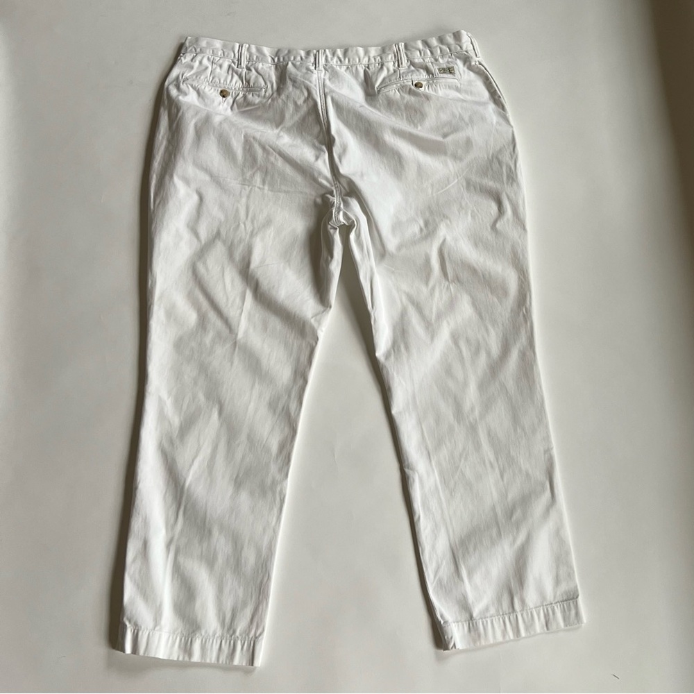 Polo Ralph Lauren White Chino Pants, Size 46 X 32 - Picture 2 of 7
